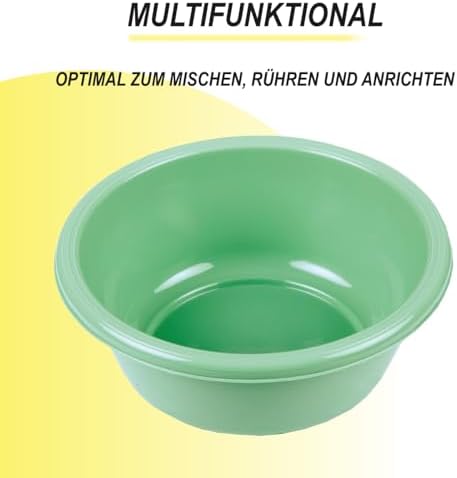 Küchenprofi Rührschüssel Set 5er – Stapelbare Teigschüsseln für leichte Zubereitung in der Küche